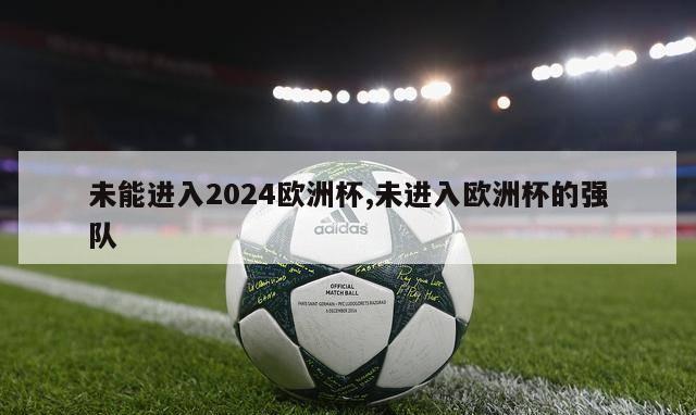 未能进入2024欧洲杯,未进入欧洲杯的强队